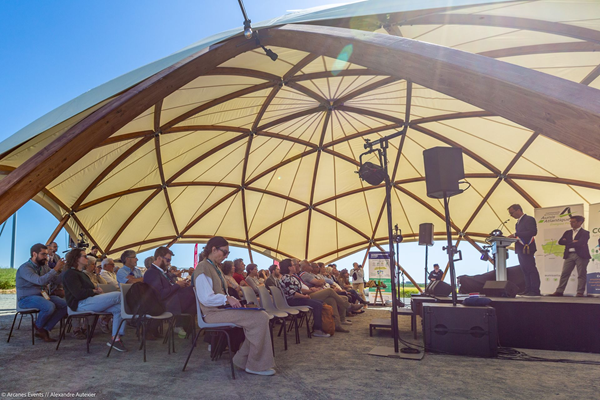 Plénière sous dôme